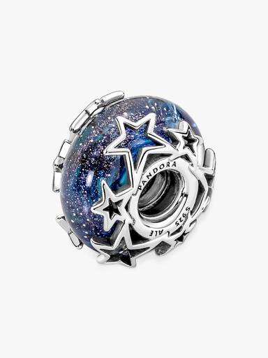 銀河繁星藍色Murano琉璃串飾