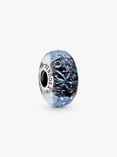 深藍 Murano 琉璃海洋串飾