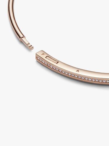 PANDORA Signature 經典 I-D 寶石密鑲手環
