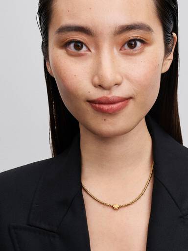 貝殼霧金迷你串飾