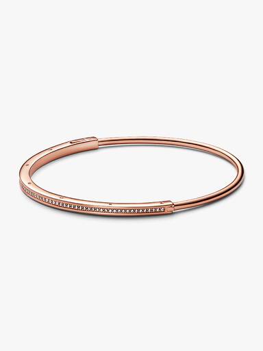 PANDORA Signature 經典 I-D 寶石密鑲手環