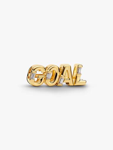 Goal 字樣串飾