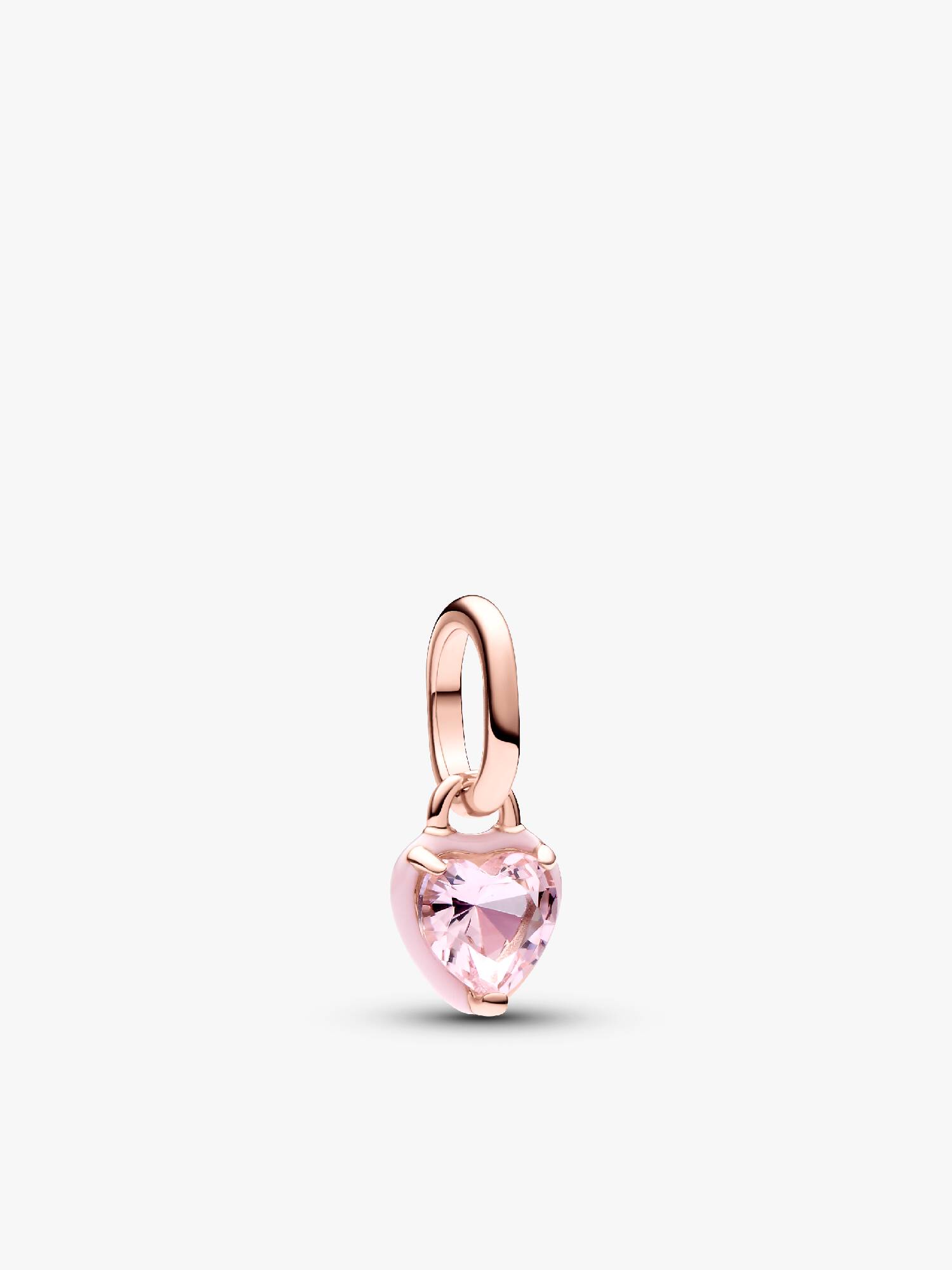 Pandora ME 粉紅愛心迷你吊飾