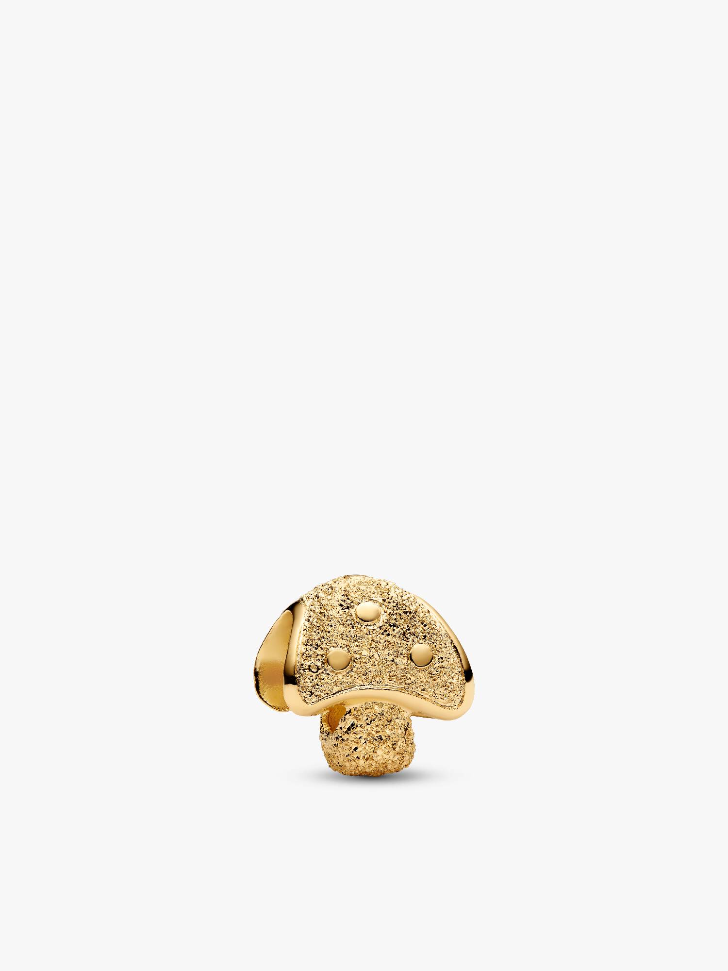 蘑菇霧金迷你串飾