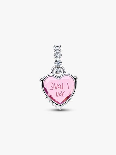 I Love You Mom 心型吊飾