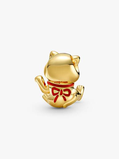 可愛招財貓串飾