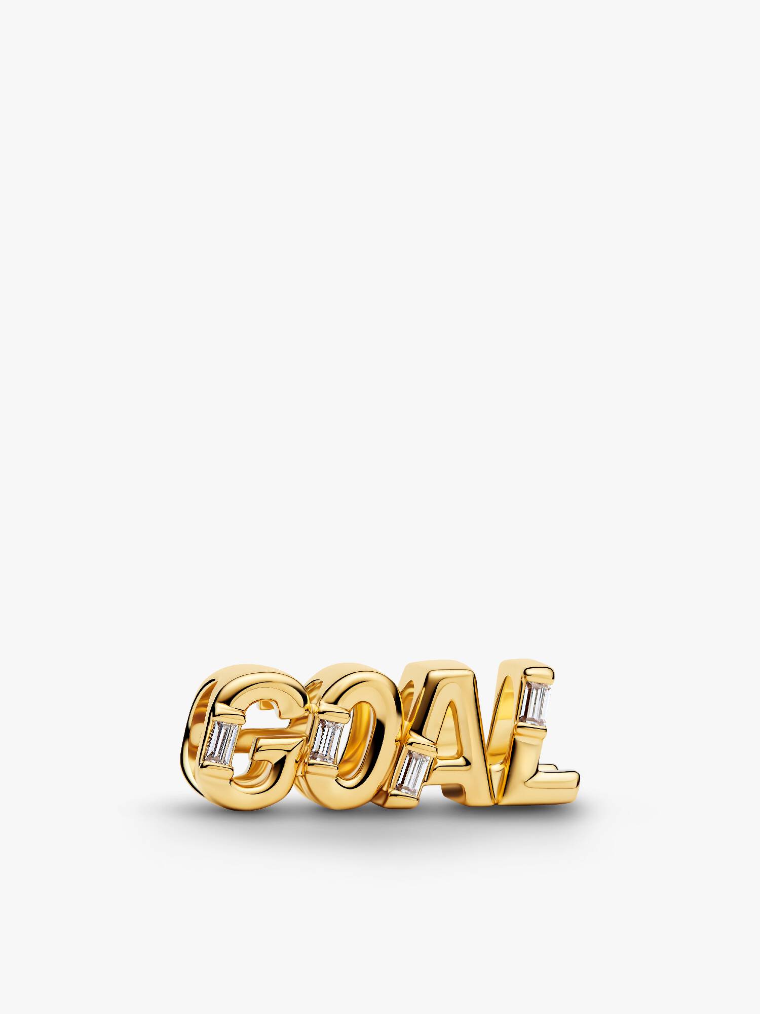 Goal 字樣串飾