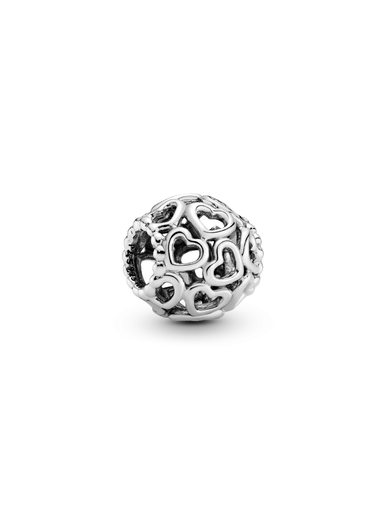 Openwork Heart Charm