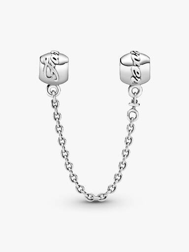 Family Ties silver safety chain