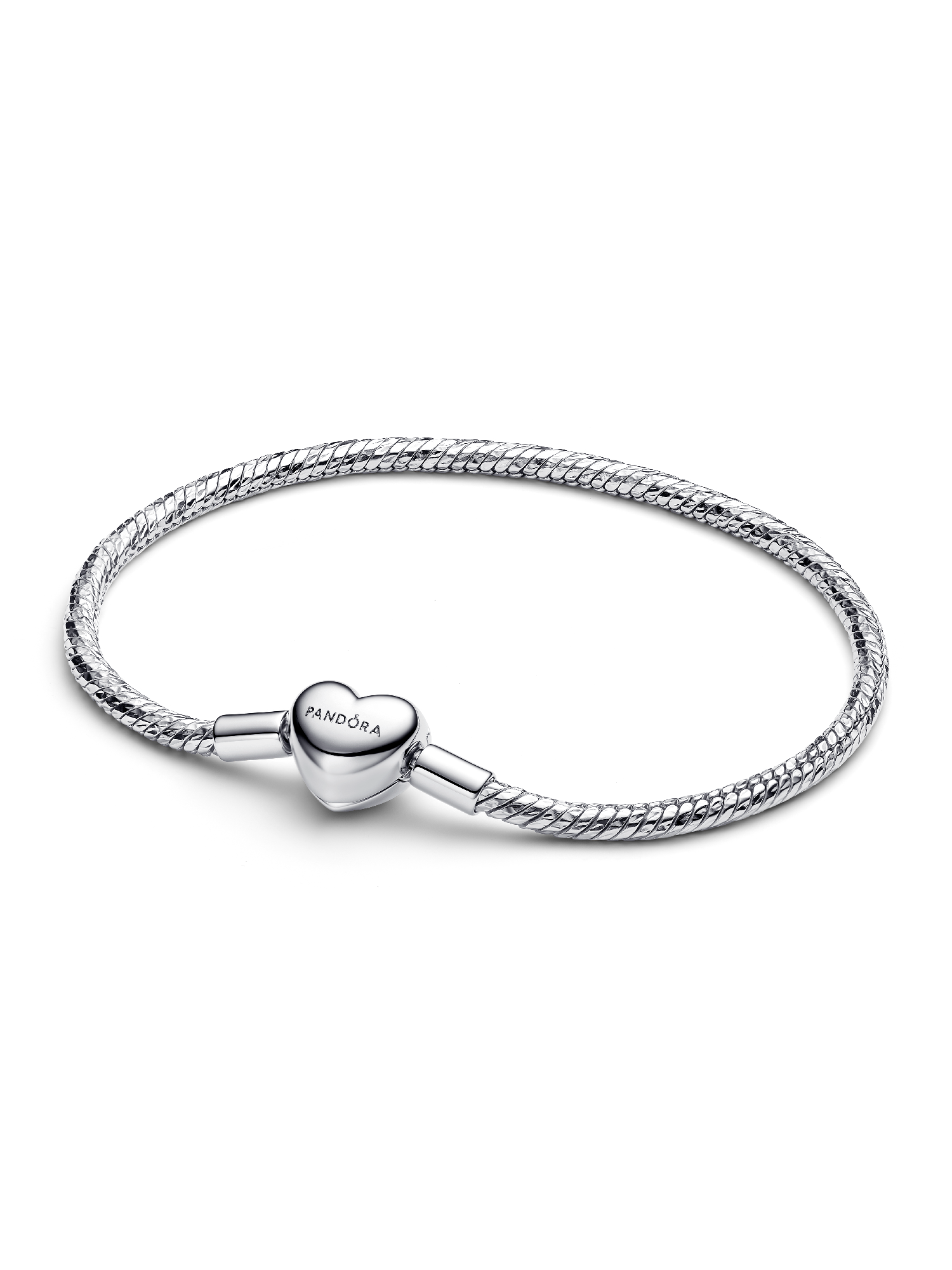 心形鏈扣刻面蛇鏈