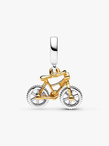 雙色自行車吊飾